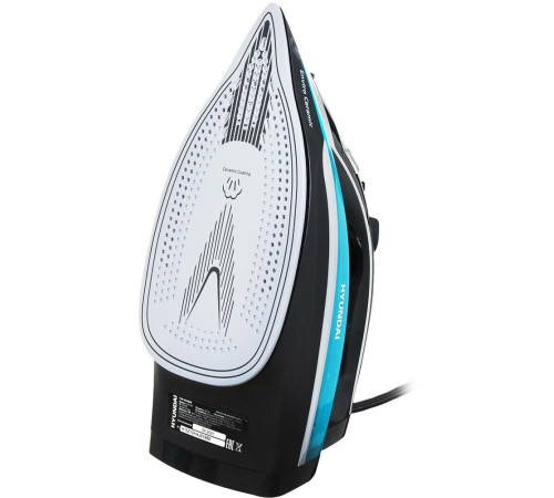 HYUNDAI H-SI01336, 2800Вт, черный/ голубой