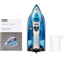 HYUNDAI H-SI01336, 2800Вт, черный/ голубой