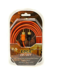 EDGE EDC-RT202 межблочный медный 2RCA-2RCA - 2.5м