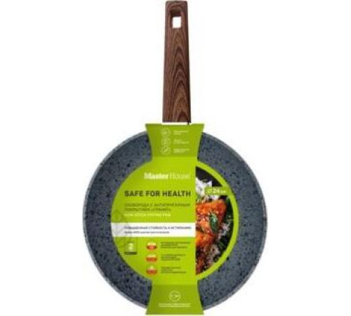 MASTER HOUSE Шеф Рафаэль из ков.алюм. с а/приг. покр. 24см 75258