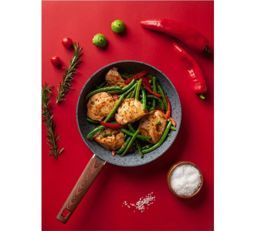 MASTER HOUSE Шеф Рафаэль из ков.алюм. с а/приг. покр. 24см 75258