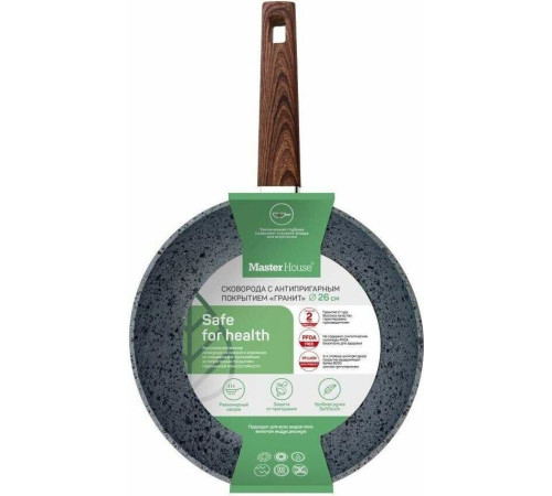 MASTER HOUSE Шеф Рафаэль из ков.алюм. с а/приг. покр. 26см 75260