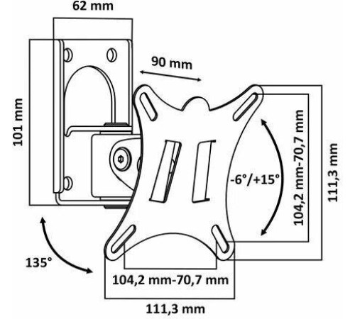 LE`STER LST-410.03 для TV 10 -65