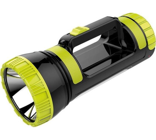REXANT (75-7822) Фонарь прожекторный, двухрежимный, USB зарядкой и наплечным ремнем, черный