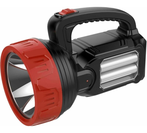 REXANT (75-7823) Фонарь прожекторный, двухрежимный, со встроенным аккумулятором ,черный