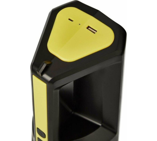 REXANT (75-7824) Фонарь прожекторный, пятирежимный, с наплечным ремнем и функцией Power bank, черный