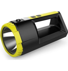 REXANT (75-7824) Фонарь прожекторный, пятирежимный, с наплечным ремнем и функцией Power bank, черный