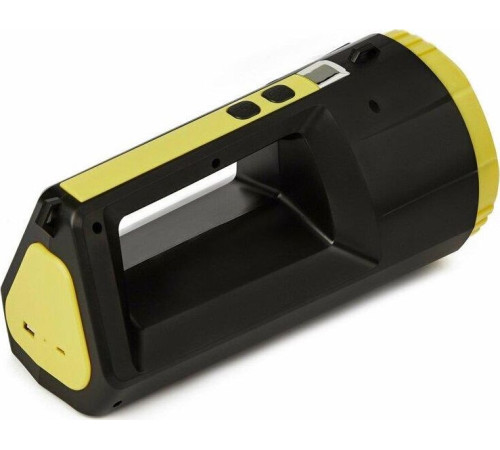 REXANT (75-7824) Фонарь прожекторный, пятирежимный, с наплечным ремнем и функцией Power bank, черный