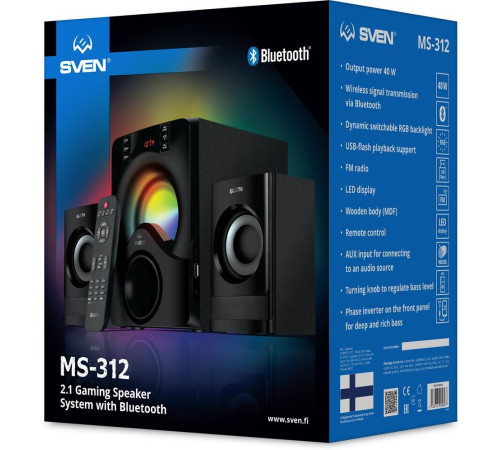 SVEN MS-312, чёрный