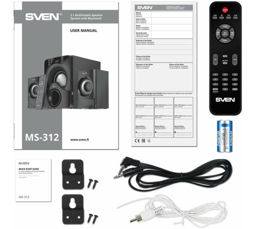 SVEN MS-312, чёрный