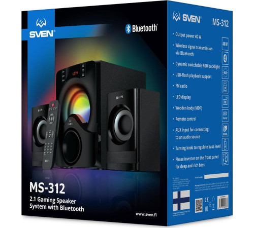 SVEN MS-312, чёрный