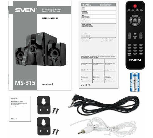 SVEN MS-315, чёрный