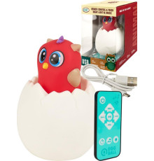 NO NAME Совенок (звук,свет,пульт,пластик, USB в к-те,в кор.)(12x12x17,5 cм) ИК-8485 ПП-00194905