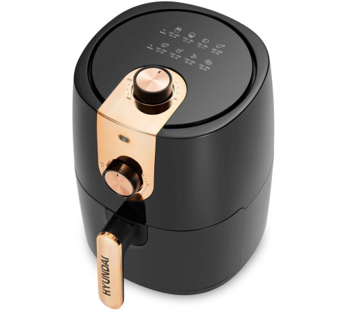 HYUNDAI HYF-2057, черный и золотистый