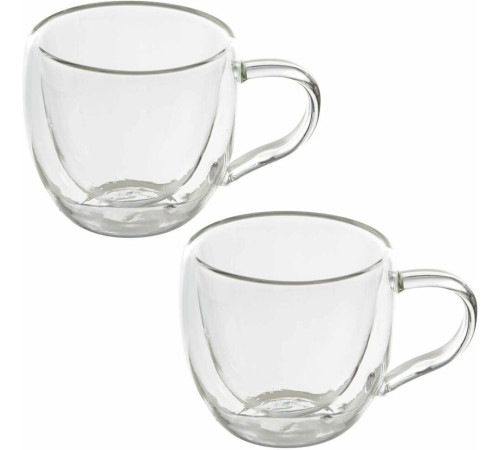 LEONORD Набор из 2 чашек AROMA (2*150 мл) с двойными стенками (боросиликатное стекло)