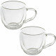 LEONORD Набор из 2 чашек AROMA (2*150 мл) с двойными стенками (боросиликатное стекло)