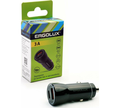 ERGOLUX (15106) ELX-CA01-C02 Черный