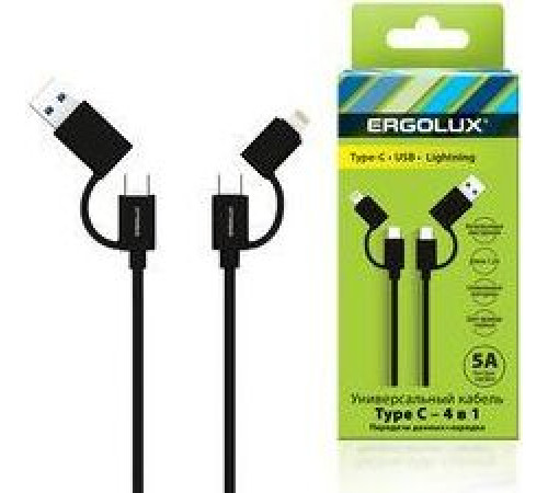 ERGOLUX (15248) ELX-CDC07-C02 Черный