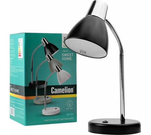 CAMELION (15185) KD-359 C02 40W/E27 чёрный