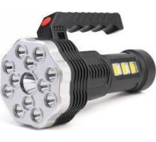 ULTRAFLASH (15193) LED51537 (фонарь акк 4В, черн., 16LED, 3 Вт, 4 реж, Micro USB, бокс)