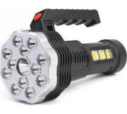ULTRAFLASH (15193) LED51537 (фонарь акк 4В, черн., 16LED, 3 Вт, 4 реж, Micro USB, бокс)