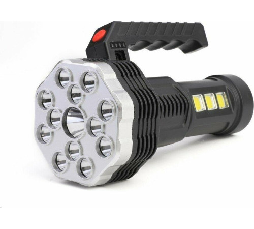 ULTRAFLASH (15193) LED51537 (фонарь акк 4В, черн., 16LED, 3 Вт, 4 реж, Micro USB, бокс)