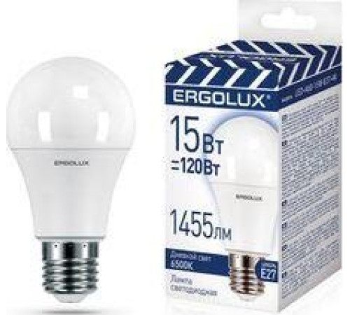 ERGOLUX (14784) LED-A60-15W-E27-6K