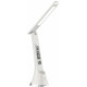 ULTRAFLASH (15178) UF-821 C01 белый (Led, светильник настольный, 7Вт, дисплей,смена цвет.темп, кожа)