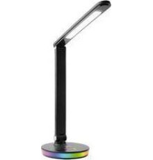 ULTRAFLASH (15177) UF-822 C02 черный (Led, светильник настольный, 7Вт, димм., 3 цвет.темп., RGB ночник)