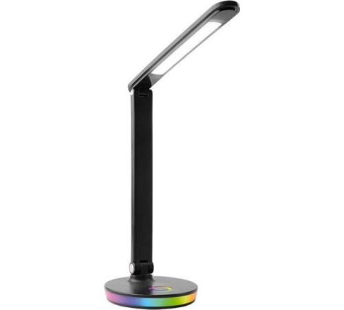 ULTRAFLASH (15177) UF-822 C02 черный (Led, светильник настольный, 7Вт, димм., 3 цвет.темп., RGB ночник)