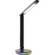ULTRAFLASH (15177) UF-822 C02 черный (Led, светильник настольный, 7Вт, димм., 3 цвет.темп., RGB ночник)