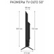 OLTO 50ST30U SMART TV 4K UHD Android Безрамочный