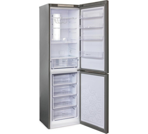 БИРЮСА I980NF 370л нержавеющая сталь