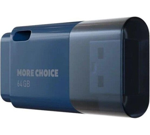 MORE CHOICE (4610196401114) MF64 USB 64GB 2.0 Dark Blue