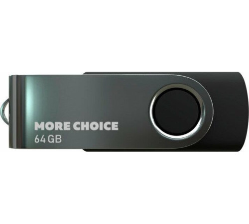 MORE CHOICE (4610196407642) MF64-4 USB 64GB 2.0 Black