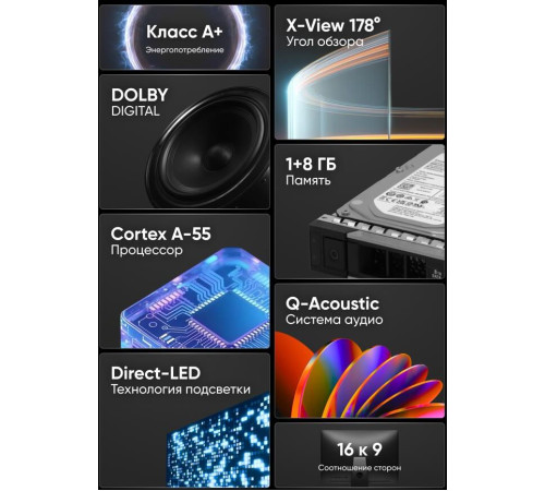 SOUNDMAX SM-LED24M09S HD SMART TV