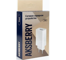 AKSBERRY (6900221560014) T40 1USB 24A + Type C (белый)