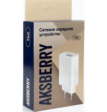 AKSBERRY (6900221560014) T40 1USB 24A + Type C (белый)