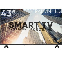 SOUNDMAX SM-LED43M01SU UHD SMART TV Android Безрамочный