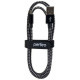 PERFEO (U4802) USB A вилка - Micro USB вилка, черно-белый, 3 м