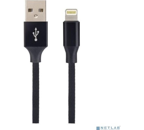 PERFEO (I4317) USB A - Lightning, 2A, черный, 2 м., Light Premium