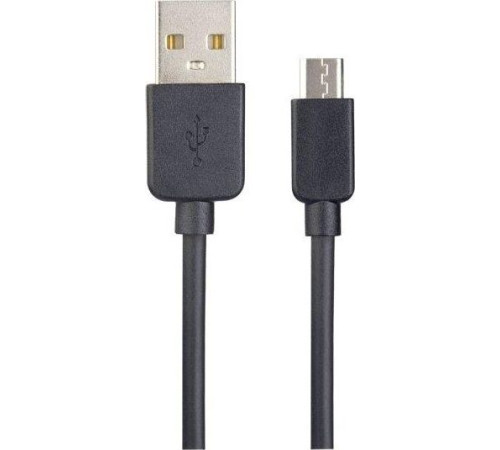 PERFEO (U4006) USB A вилка - Micro USB вилка, 2.4A, черный, 1 м, Micro ONE