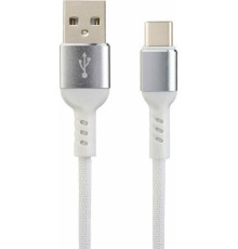 PERFEO (U4906) USB A вилка - Type-C вилка, 2.4A, белый, длина 1 м., Type-C Premium