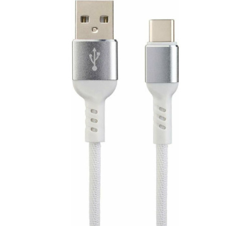 PERFEO (U4906) USB A вилка - Type-C вилка, 2.4A, белый, длина 1 м., Type-C Premium