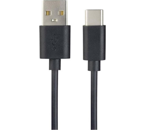 PERFEO (U4703) USB A вилка - Type-C вилка, 2.4A, черный, 1 м, Type-C ONE
