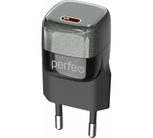 PERFEO (I4650) TYPE-C, GaN, 20W, черный