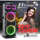 ELTRONIC (30-18) CRAZY BOX 1200 - колонка 10 черный