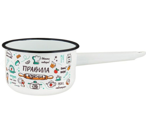 APPETITE 1с42с Правила кухни эмал 1,5л цил без/кр