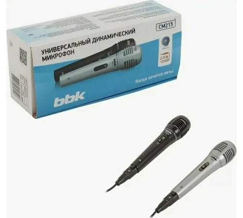 BBK CM215 черный/серебро