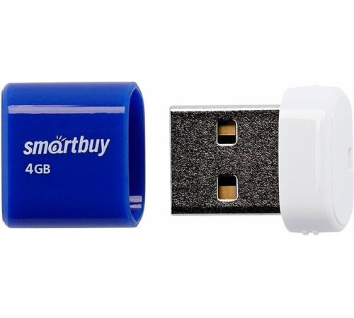 SMARTBUY (SB4GBLara-B) UFD 2.0 004GB LARA Blue